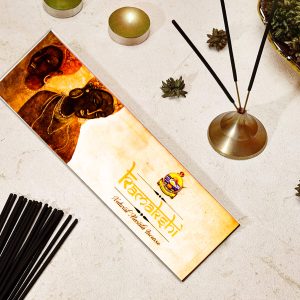 Ramakrishna Math (MSSK) | Organic Incense Stick - Herbal, Kamakshi, 50 gm, Long-Lasting Aroma, Natural Ingredients (Set of 12)