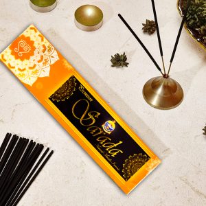 Ramakrishna Math (MSSK) | Organic Incense Stick (Herbal) 50 gm Pack (Sarada) - 100% Natural Aromatherapy - Eco-Friendly, Long-Lasting, Scent - Perfect for Meditation, Relaxation (Set of 12)